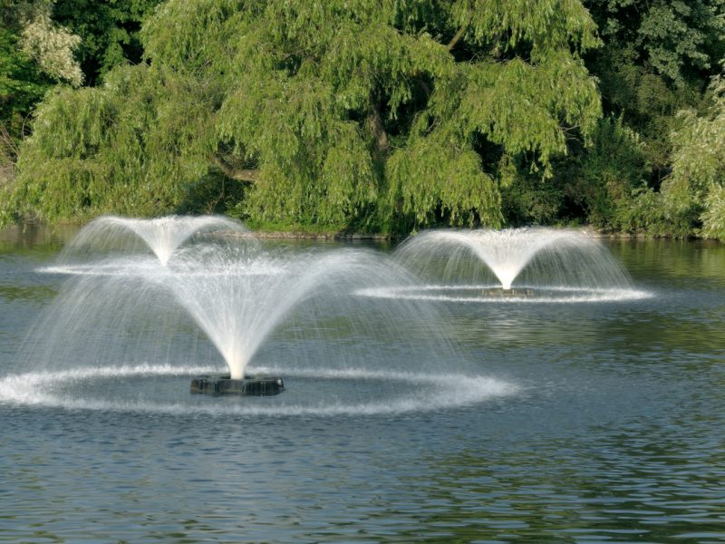 Les fontaines décoratives pour étangs et lacs Kasco Marine I Etang